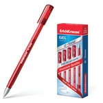 Ручка гелевая ErichKrause G-Tone EK 17811, красная, 0.4 мм