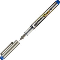 Ручка перьевая Pilot SVP-4M V-Pen серый корпус, синяя