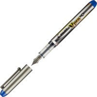 Ручка перьевая Pilot SVP-4M V-Pen серый корпус, синяя