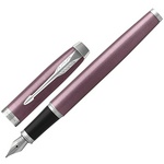 Ручка перьевая PARKER IM Core Light Purple CT 1931632, корпус светло-пурпурный лак, хромированные де…