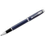 Ручка роллер Parker IM Matte Blue CT 1931661 черная, 0,8 мм