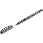 Ручка роллер Centropen 4665 0112, черная, 0,5 мм, трехгранный корпус, одноразовая