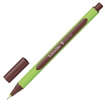 Ручка капиллярная (линер) Schneider (Германия) "Line-Up", коричневая, трехгранная, линия пис…