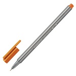 Ручка капиллярная (линер) STAEDTLER "Triplus Fineliner", СВЕТЛО-КОРИЧНЕВАЯ, трехгранная, лин…