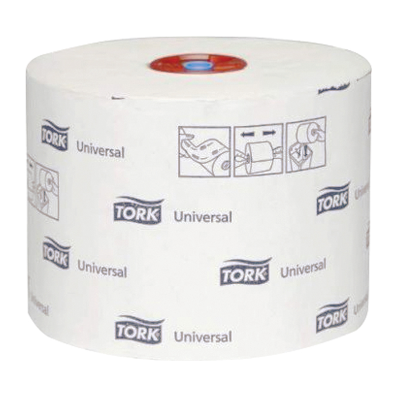 Бумага туалетная Tork Universal T6 127540, 1-слойная, белая, 135 м. рулон