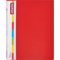 Папка с файлами Attache KT30/07, 30 листов, красная, A4