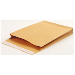 Пакет почтовый Gusset из крафт-бумаги стрип с расширением 280x400x40 мм 140 г/кв.м