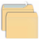 Конверт почтовый Postfix С4 229х324 90г/м2, крафт-бумага, стрип. 250 шт