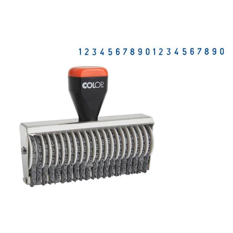 Нумератор ручной ленточный Colop 04020, 20-и разрядный, высота шрифта 4 мм