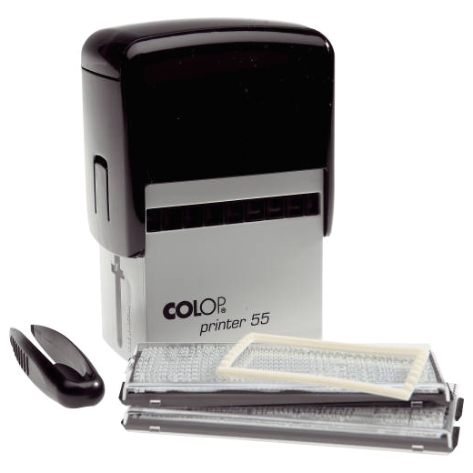 Штамп самонаборный Colop Printer 55-Set-F, 40х60 мм, 10/8 строк