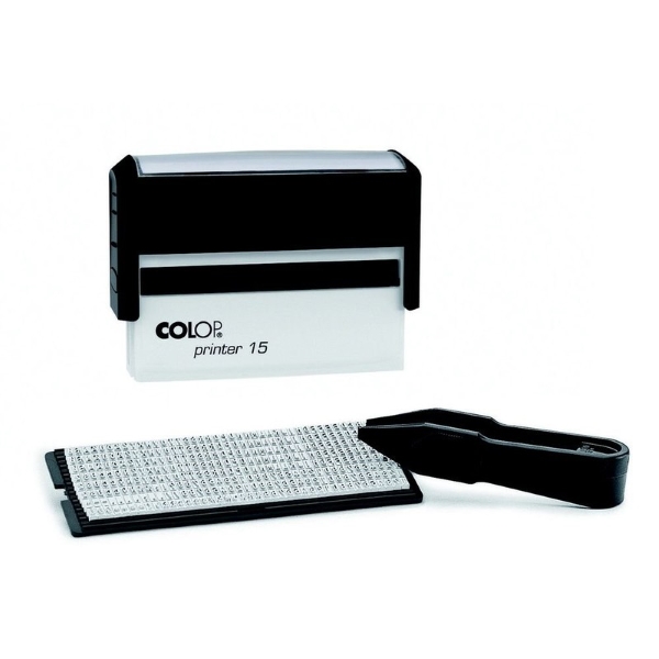 Штамп самонаборный Colop Printer 15-Set, 69х10 мм, 2 строки