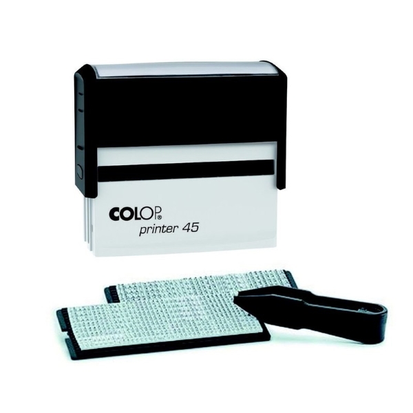 Штамп самонаборный Colop Printer 45-Set, 82х25 мм, 7 строк