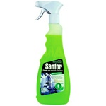 Чистящее средство Sanfor "Зеленый цитрус" 3016, спрей для ванн и душевых, с курком, 500 мл