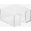 Бокс для бумаги ПЛ 61, 9×9×5, прозрачный  ...
