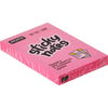 Стикеры Attache Selection 76x51 мм, розовые, неоновые,  ...