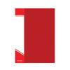 Папка 20 карманов inФОРМАТ NP01A5-20R, А5, красная ...