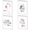 Блокнот Office Flowers А5 60 л, клетка, спираль ...