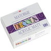 Краски акриловые матовые Decola 12 цветов. Невская пали ...
