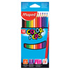 Карандаши цветные трехгранные Maped Color Peps, 12 цвет ...