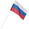 Флаг РФ с флагштоком 12х18 см ...