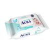 Салфетки влажные AURA для детей ULTRA COMFORT 100 шт с  ...