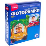 Набор для изготовления фоторамок из гипса LORI Автомоби ...