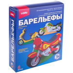 Набор для изготовления барельефов из гипса LORI Мотоцик ...