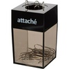 Скрепочница магнитная Attache Compact с черными скрепка ...