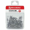 Булавки английские BRAUBERG, 32 мм, никелированные, 50  ...
