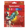 Фломастеры BRAUBERG Star Patrol 150544, увеличенный сро ...