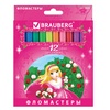 Фломастеры BRAUBERG Rose Angel 150556, увеличенный срок ...