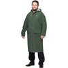 Плащ влагозащитный ПВХ зеленый (размер XXL, 52-54) ...