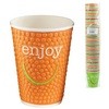 Одноразовые стаканы ХУХТАМАКИ ENJOY 300 мл, 40 шт, бума ...