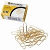 Скрепки BRAUBERG, 28 мм, золотистые, 100 шт., в картонн ...