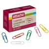 Скрепки цветные 28 мм Attache С28-100П круглые, 100 шт. ...