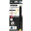 Карандаши цветные чёрное дерево BRAUBERG BLACK WOOD, 12 ...