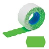 Этикет-лента 26х12 мм, волна, зеленая, комплект 5 рулон ...