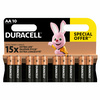 Батарейки 10 шт., DURACELL Basic, AA (LR6, 15А), алкали ...