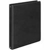 Тетрадь на кольцах А5, 80л., BG, обложка ПВХ, черный ...
