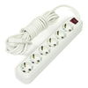 Удлинитель Makel 5 x 1,5 10А, 5 м, 6 розеток, с заземле ...