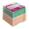 Бумага для записей Attache 9х9х9 см, цветная, в пластик ...