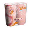 Бумага туалетная Veiro classic 2-слойная, розовая 4 рул ...