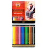 Карандаши акварельные 24 цветов Koh-I-Noor 3724024001PL ...