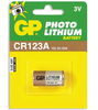 Литиевые батарейки GP CR123A, 3V lithium фото, 1CR2 / D ...