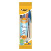 Набор шариковых ручек BIC Cristal 4 цвета 8308621 ...