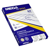 Этикетки самоклеящиеся Promega label basic, А4 100 листов, белые, 56 этикеток, 52,5х21,2 мм, 70 г/м2