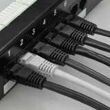 Кабель (патчкорд) UTP 5E категория, RJ-45, 5 м, SONNEN, для подключения по локальной сети LAN, 513124