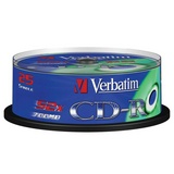 Диск CD-R Verbatim Extra Protection 700 Mb 52x CakeBox 43432 0704-03 25 шт