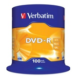 Диск DVD-R 16x 4.7Gb Verbatim CakeBox 43549 100 шт