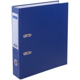 Папка-регистратор OfficeSpace 162579, 70мм, бумвинил, с карманом на корешке, синяя